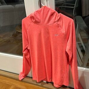 Nike running hooded long sleeve shirt - women’s XL

Color: coral